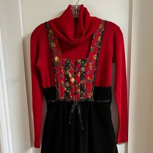 Vintage Austrian/German Style Jumper (8) plus Cowl Neck Sweater